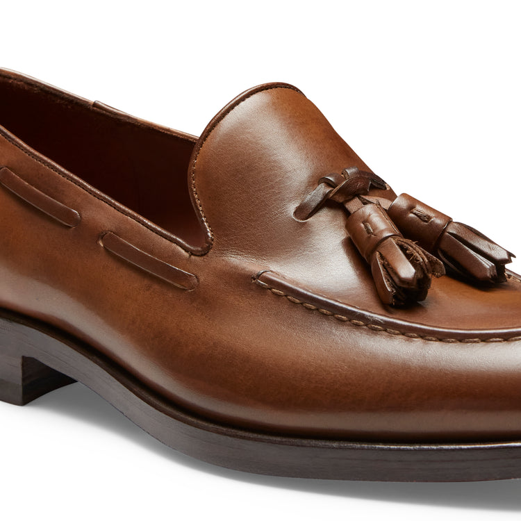 Mocassino Brera in pelle da uomo biscotto