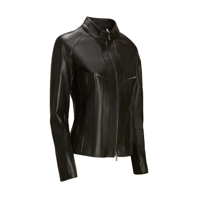 Giubbino in pelle da donna