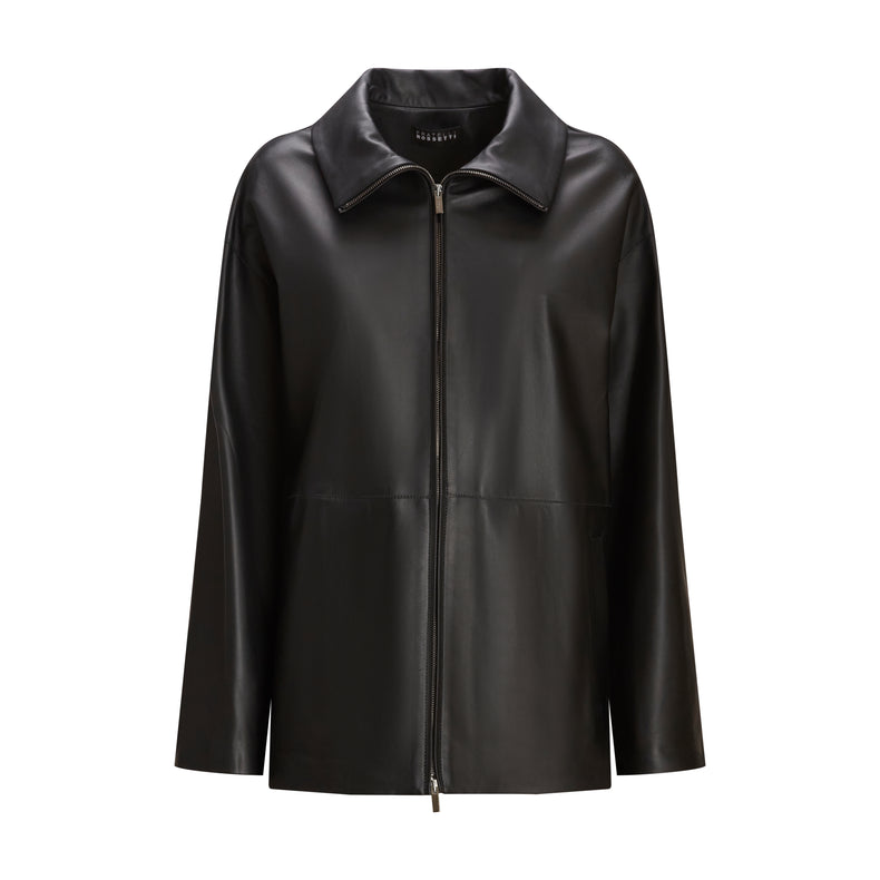 Giacca in pelle da donna