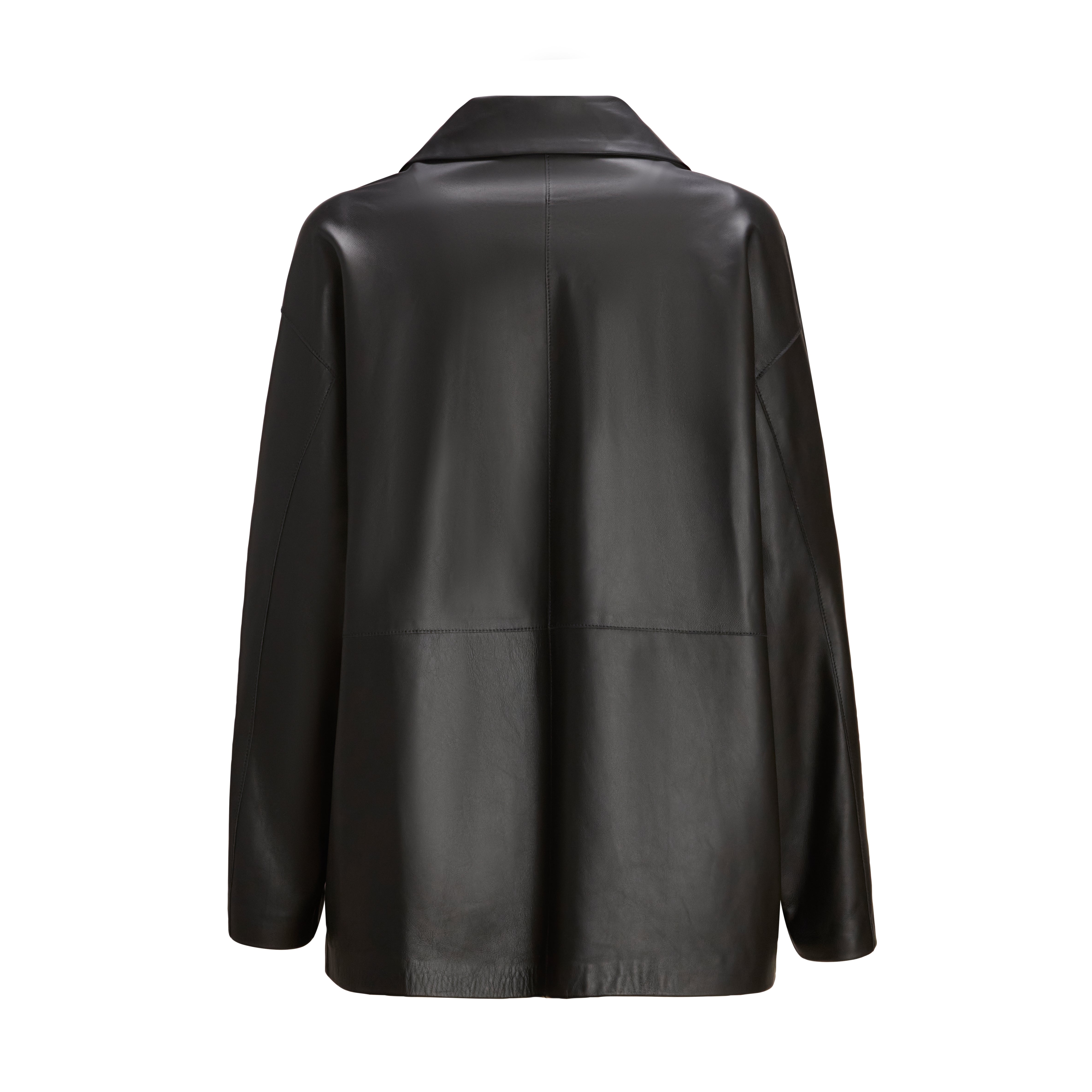 FRATELLI ROSSETTI レザージャケット 54 2XL Women's Black Leather Jacket - Fratelli Rossetti