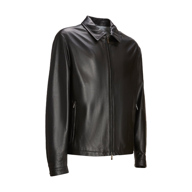 Giubbino in pelle da uomo