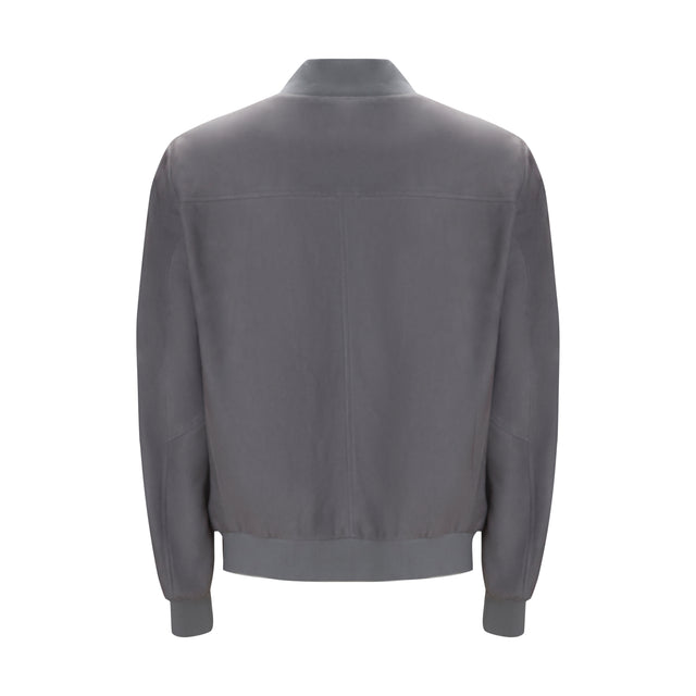 Giubbino in suede da uomo