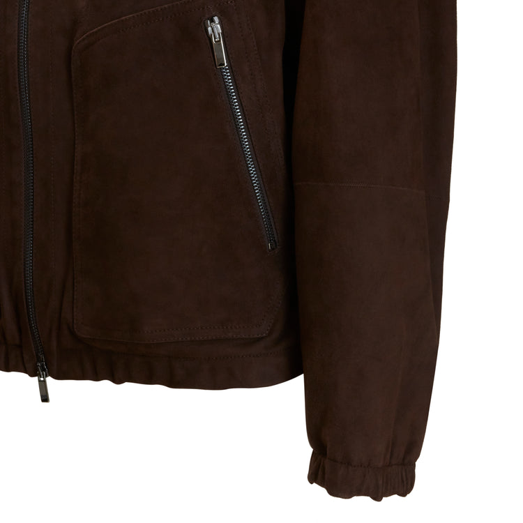 Giubbino in suede da uomo