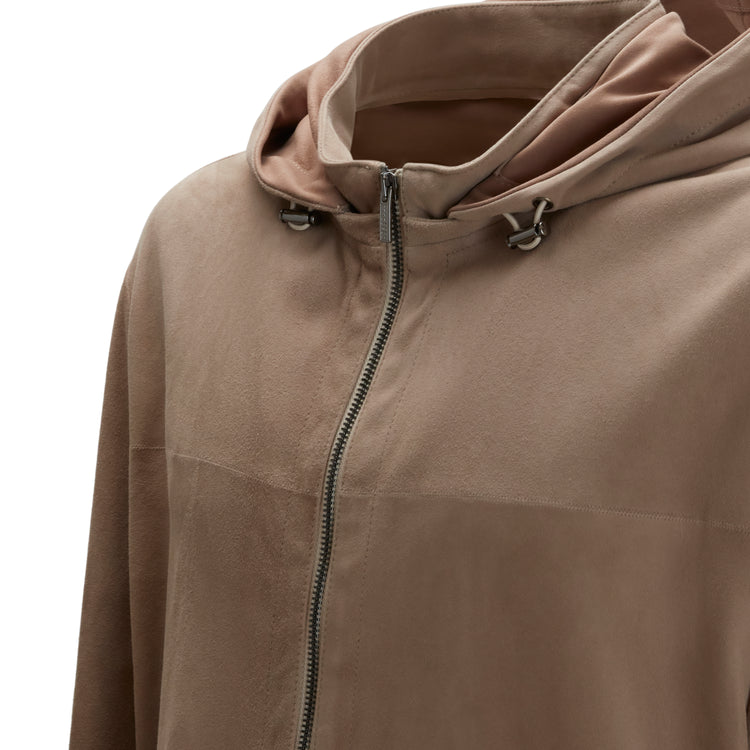 Giubbino in suede da uomo