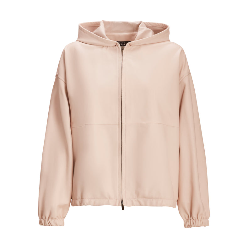 Giubbino in pelle da donna