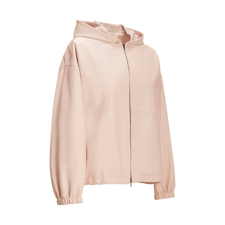 Giubbino in pelle da donna