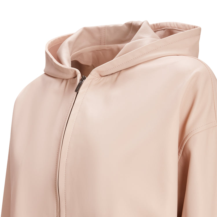 Giubbino in pelle da donna