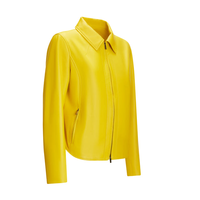 Giacca in pelle da donna