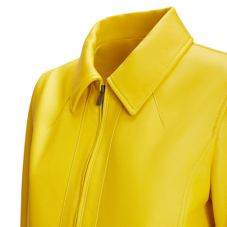 Giacca in pelle da donna