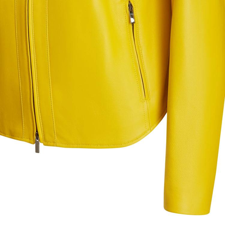 Giacca in pelle da donna