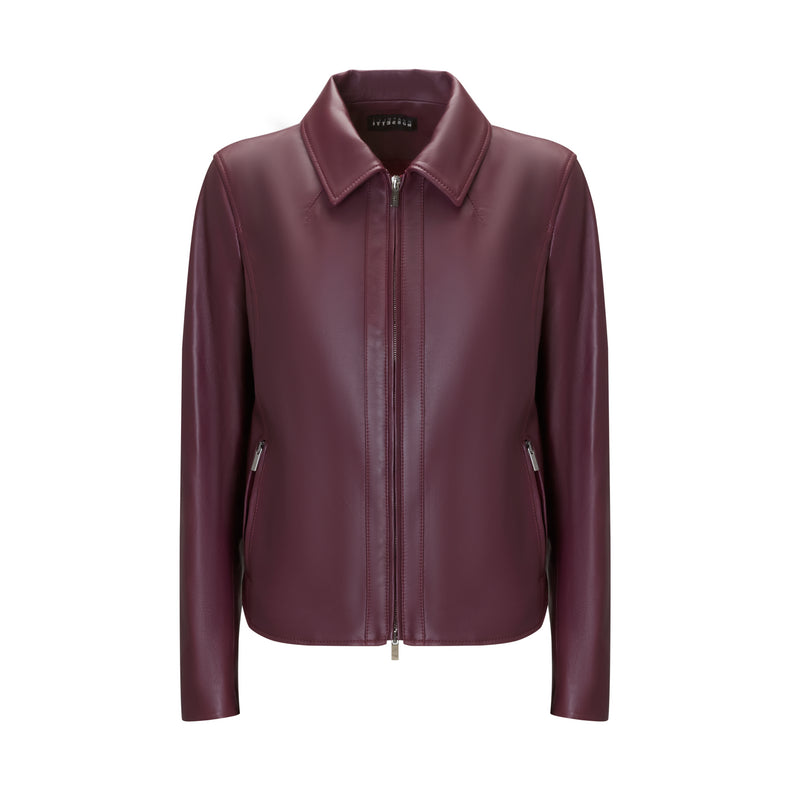 Veste en cuir pour femmes