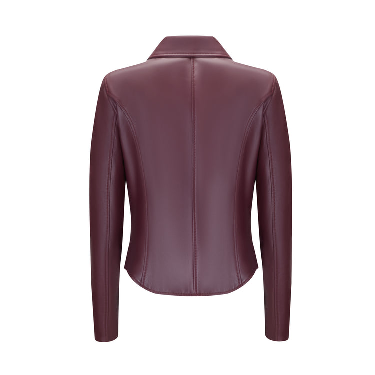 Veste en cuir pour femmes