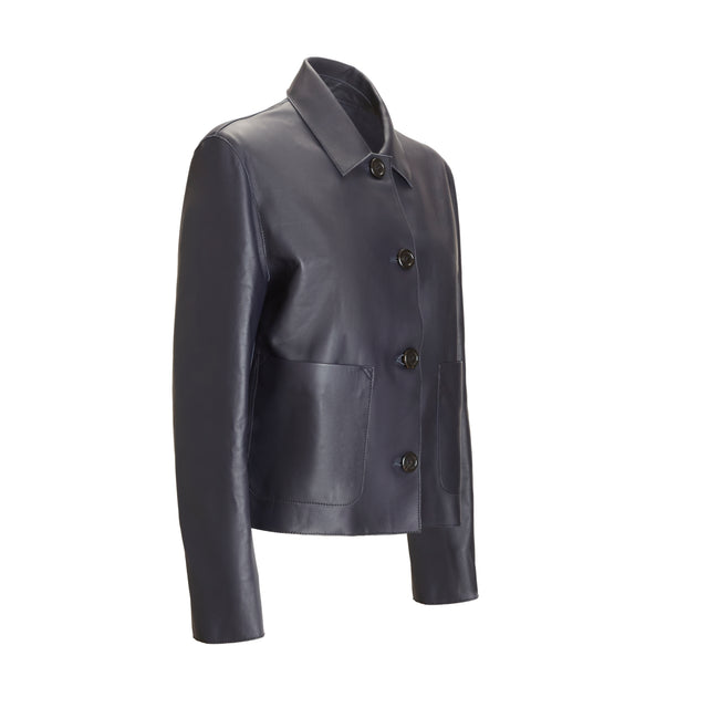 Veste en cuir pour femmes