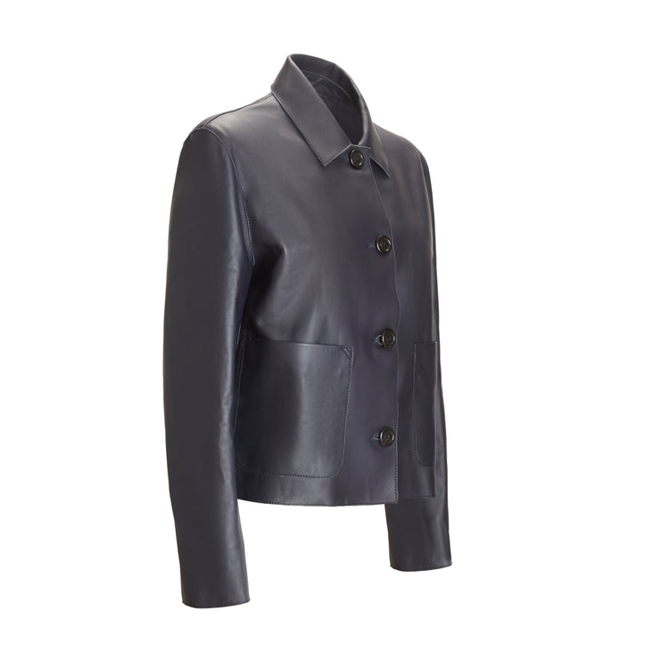 Veste en cuir pour femmes