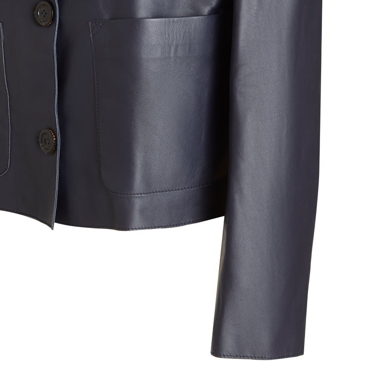 Veste en cuir pour femmes