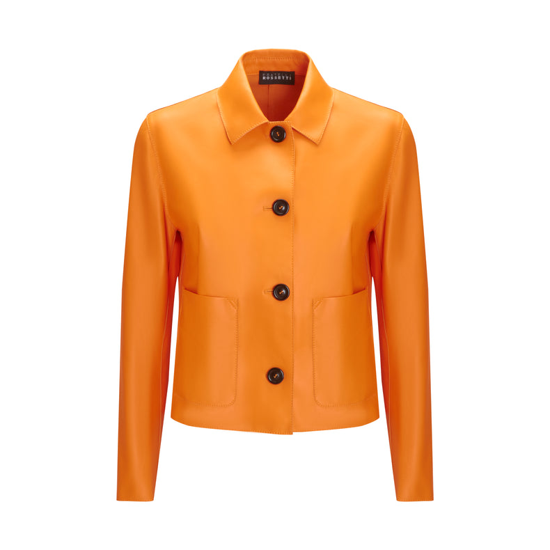 Veste en cuir pour femmes