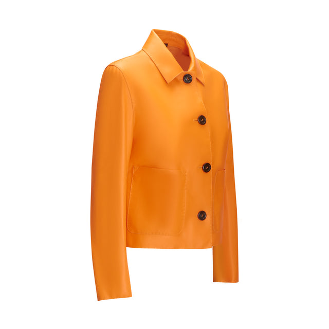 Veste en cuir pour femmes