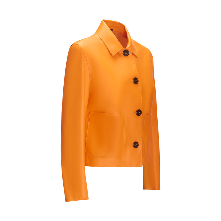 Veste en cuir pour femmes