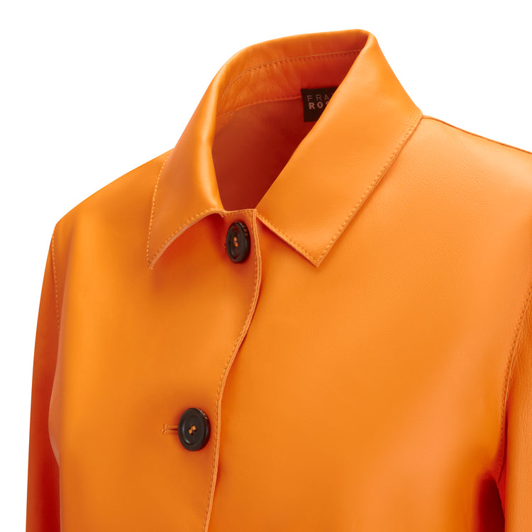 Veste en cuir pour femmes