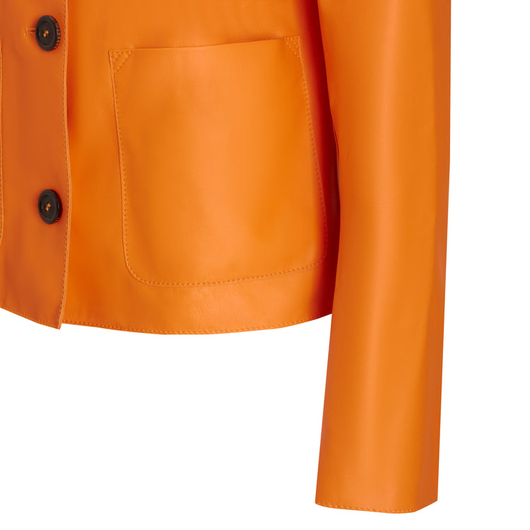 Veste en cuir pour femmes