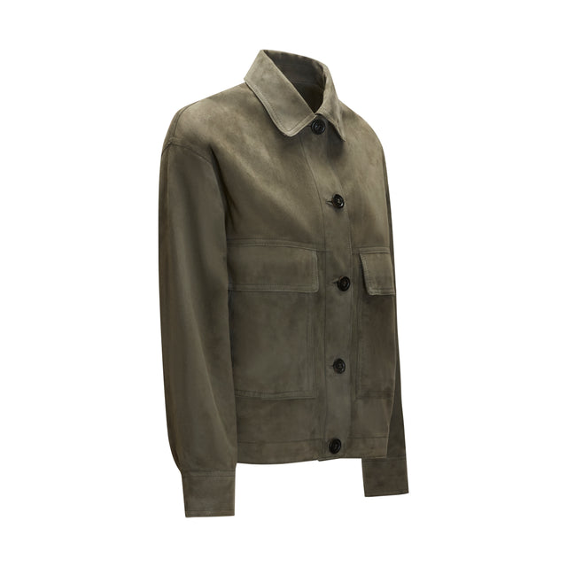 Veste en daim pour femmes