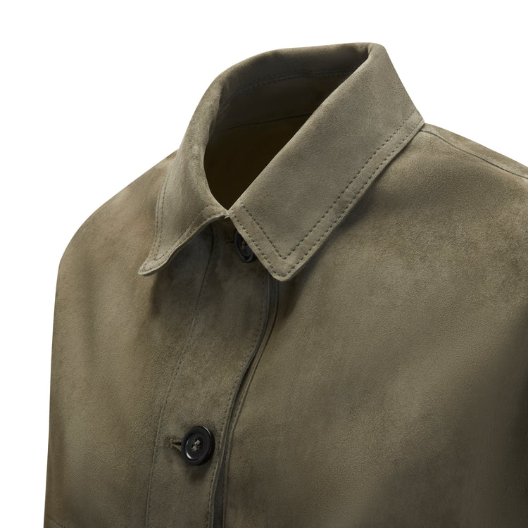 Veste en daim pour femmes