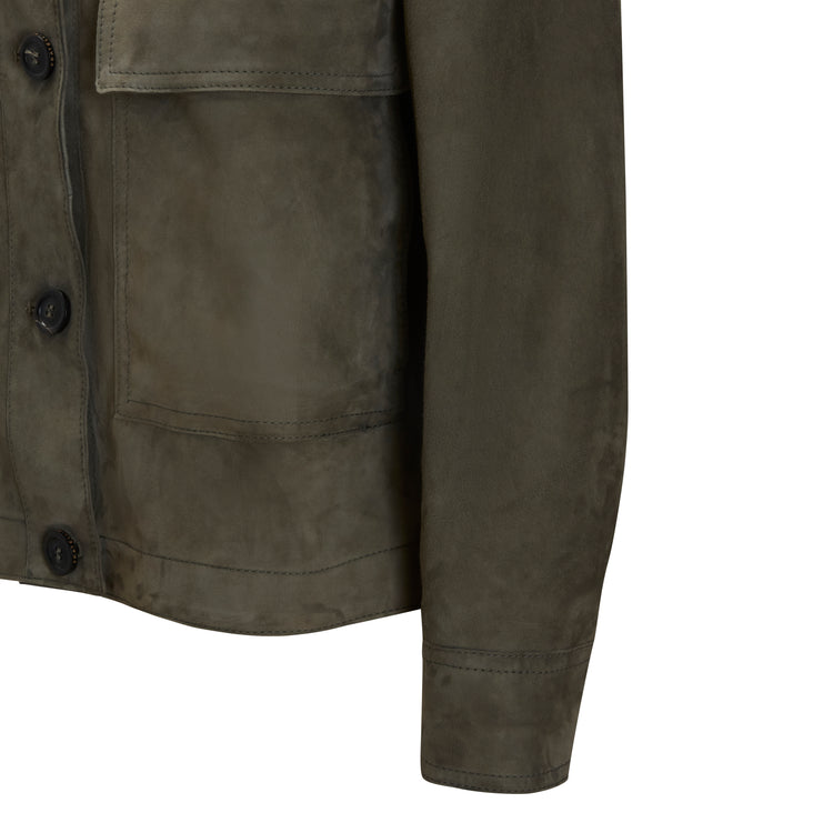 Veste en daim pour femmes