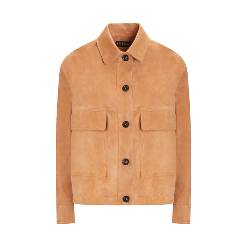 Giacca in suede da donna