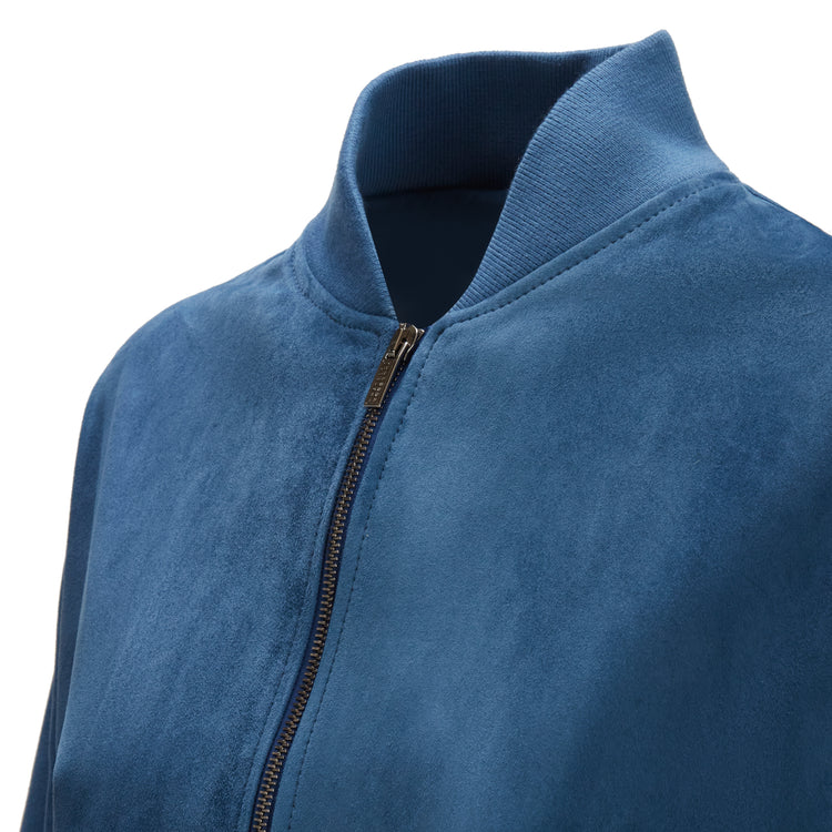 Giubbino in suede da donna