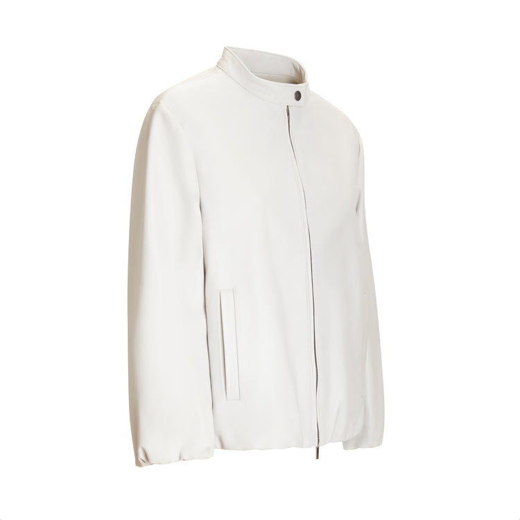 Giubbino in pelle da donna