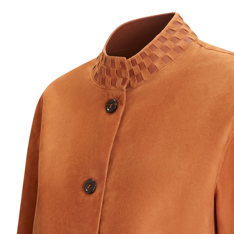 Giacca in suede da donna