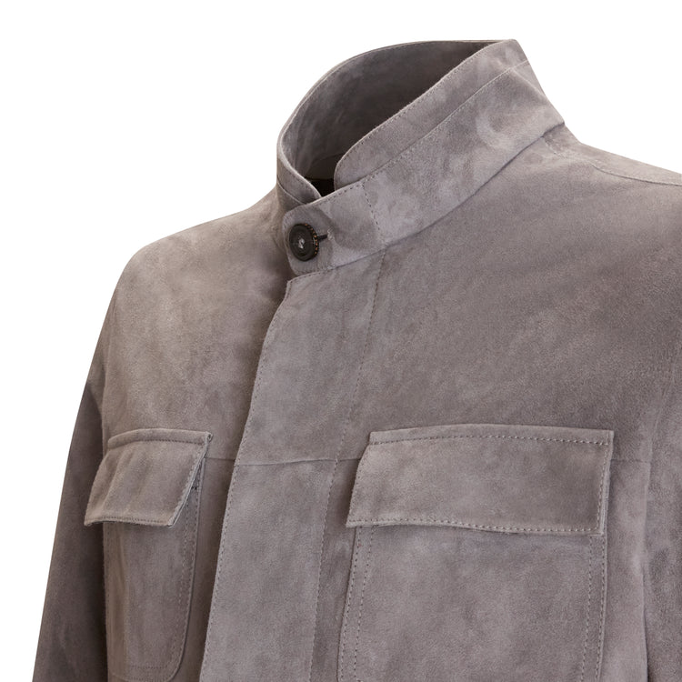 Men’s Suede Safari Jacket