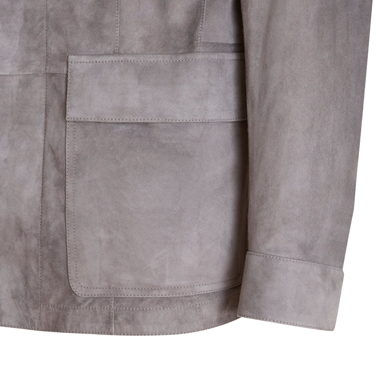 Men’s Suede Safari Jacket