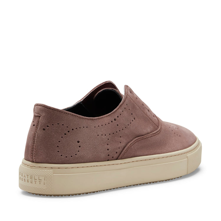 Sneaker Hobo Sport in suede da donna rosa antico