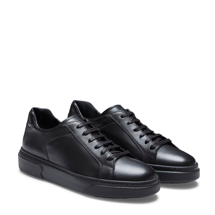 Sneaker in pelle da uomo nere