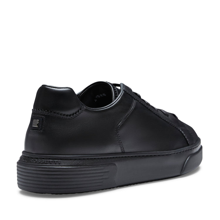 Sneaker in pelle da uomo nere