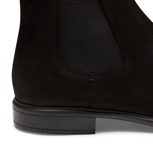 Men's black suede Richard Chelsea boot