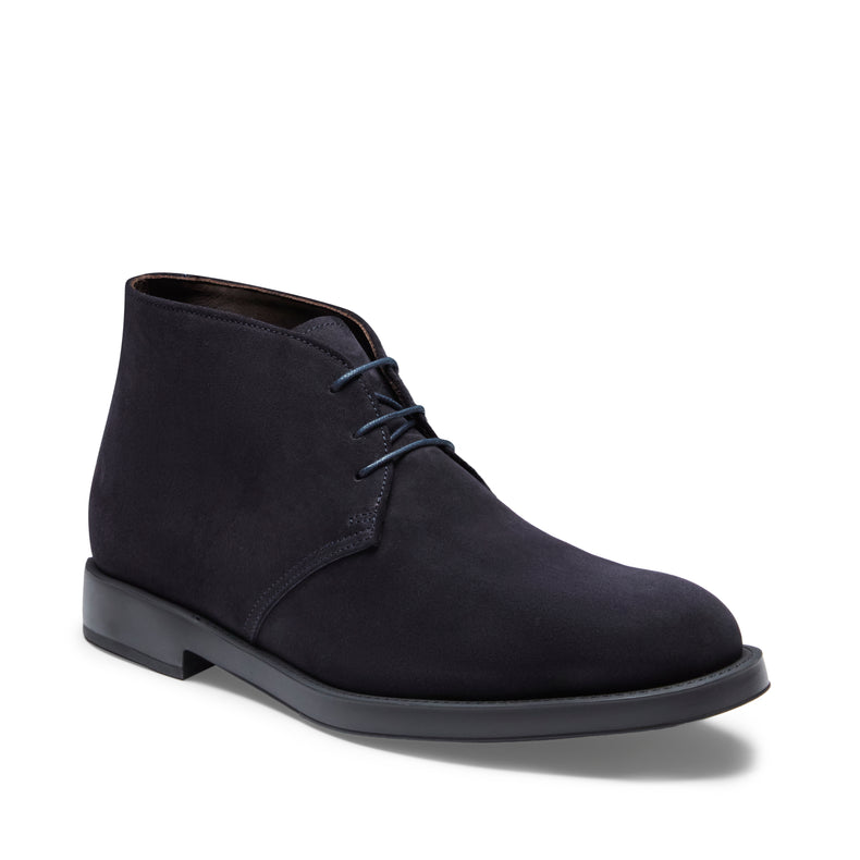 Desert boot in suede da uomo marine