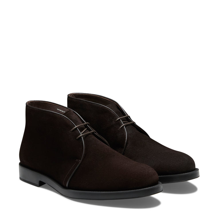 Men’s cocoa brown suede desert boot