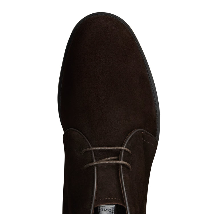 Men’s cocoa brown suede desert boot