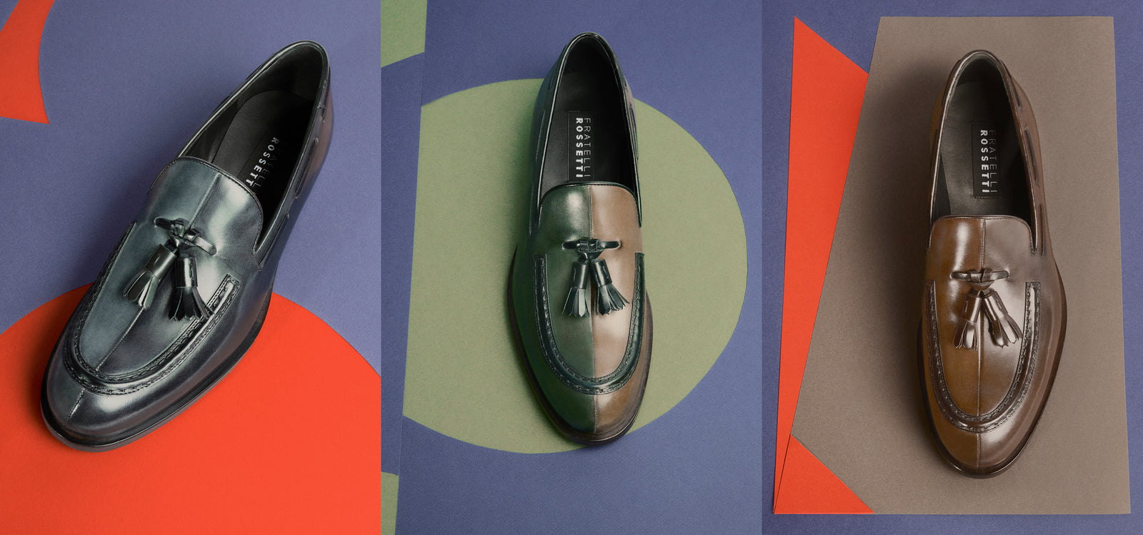 MOCASSINI BRERA N PELLE BICOLORE DA UOMO